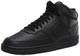 Nike Herren Court Vision MID Basketballschuhe, Black, 43 EU