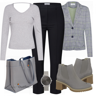 Outfit met Brax "Noisy may"