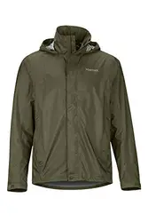 Marmot Herren PreCip Eco Jacket, Wasserdichte Regenjacke, winddichter Regenmantel, atmungsaktiver, faltbarer Hardshell Windbreaker, ideal zum Fahrradfahren & Wandern, Nori, M