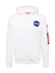 ALPHA INDUSTRIES Sweatshirt ''''Space Shuttle'''' blau / rot / wei
