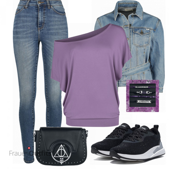 Outfit mit Grau Khujo "Cooles Outfit"