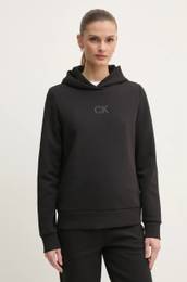 Pulover enski, rna barva, s kapuco, K20K207954