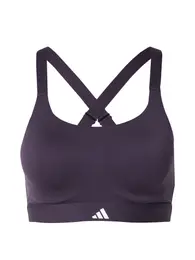 Sportski grudnjak patlidžan / bijela