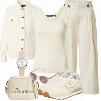 Outfit mit Grau Schultertasche Calvin Klein Jeans "Perfektes Alltagsoutfit"