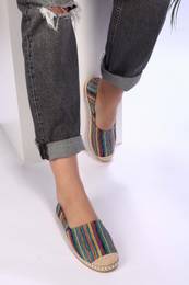 Women's Lurica Rainbow Linen Espadrilles