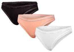 3PACK women's panties multicolor