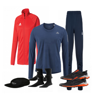 Outfit mit Rot Adidas Performance "Adidas"