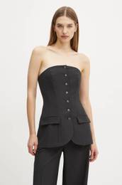 Top s primesjo volne Jacqui rna barva, 5406134