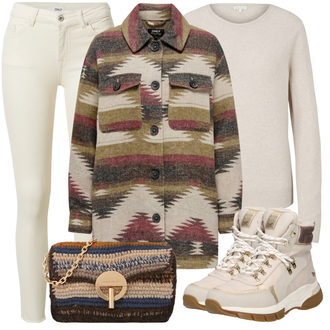 Outfit s Taška Přes Rameno Vanessa Bruno "Zimní outfity"
