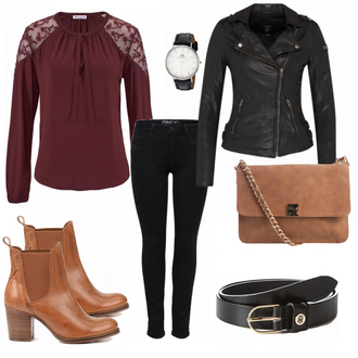 Outfit mit Blau Tigha "Fallinlove"