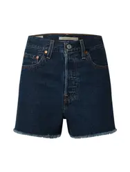 LEVI''''S Shorts ''''RIBCAGE SHORT'''' blue denim