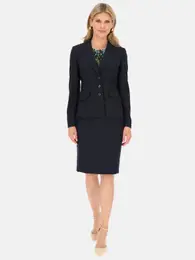 Woman's Blazer Classic Navy Blue