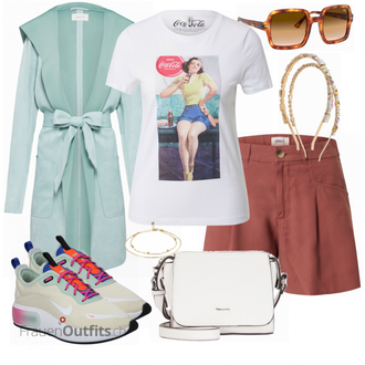 Outfit mit Grau Cartoon "Mega schöne Frühlings Outfits"