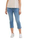 Kurvige Cropped Jeans für Damen image