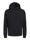 JACK & JONES Herren Jjestar Basic Sweat Hood Kapuzenpullover, Schwarz, M EU