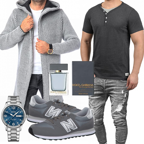 Grau Accessoire DOLCE & GABBANA kombinieren