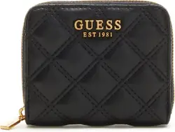 Guess Giully Dames ritsportemonnee Kunstleer - Zwart