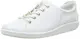 ECCO Damen Soft 2.0 Tie Tie Hohe Sneaker, Weiß, 38 EU