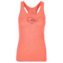 Women's sports tank top ARIANA-W coral