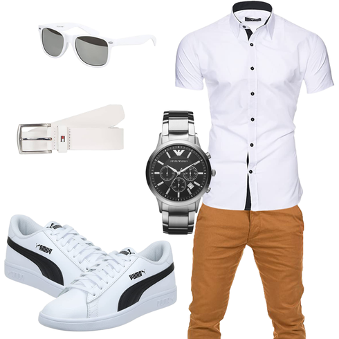 Grau Sneaker/Schuh Puma kombinieren