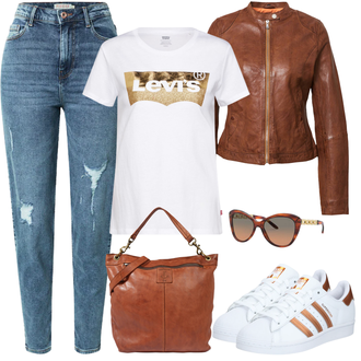 Outfit sa Smeđa Sunčana Naočala RALPH LAUREN "Tvoj Otmjeni Outfit"