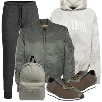 Outfit mit Grau Pegador "Alltagsoutfit"