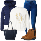 Sportliche Oversized Sweatshirt Outfits image