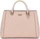 GUESS Handtas Schoudertas Yarmilla Luxury Satchel Taupe Oud roze