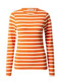 Orange Rayé Chemisiers Grandes Tailles pour Femme image