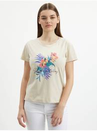 Beige Womens T-Shirt - Women