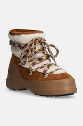 Sneke iz semia MB LUNA BOOT SHEARLING rjava barva, 80D2480020 MA03