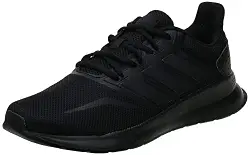 adidas Herren Runfalcon Laufschuhe, Schwarz (Negbás/Negbás/Negbás 000), 49 1/3 EU