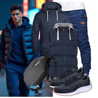Mit Bauch Outfit mit Inateck "Freizeit Outfit"
