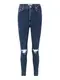 Tommy Jeans Jeans 'MELANY' navy / blue denim / rot / wei