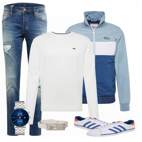 Weiß Accessoire Gürtel About You kombinieren