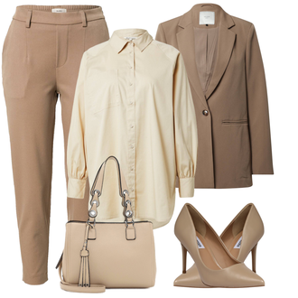 Outfit mit Braun Neo Noir "Eleganter Look"