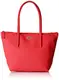Lacoste Damen Sac Cabas Cuir Femme Umhängetaschen, Virtual PINK (Virtual Pink), 24.5 x 14.5 x 23.5 cm