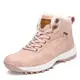 Mishansha Winterstiefel Damen Gefüttert Winterschuhe Wasserdicht Warme Wanderstiefel Winter Trekking Stiefel rutschfest Wander Schuhe Outdoor Winter Boots Schneestiefel Rosa 41 EU