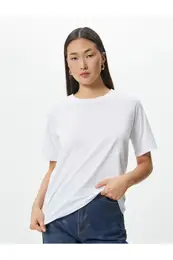 Basic T-Shirt Short Sleeve Cotton