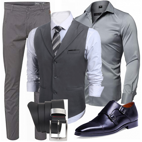 Blau Overall COOFANDY kombinieren