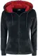 Full Volume by EMP Cuddle Fleece Hoodie Jacket Kapuzenjacke schwarz