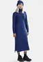 Blaue lange Strickkleider image