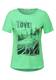 CECIL Damen T-Shirt mit Foto-Print in Grün
