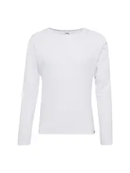 Key Largo Langarmshirt ''''Mls Cheese'''' offwhite