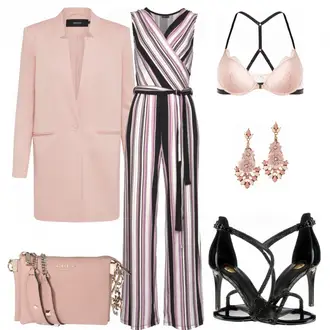 Party Outfits mit Grau VERO MODA "Roxanna"