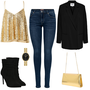 High Heels Stiefel mit Skinny Jeans kombinieren image