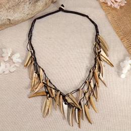 Handcrafted Vintage Shell Necklace - , Fashion Accessory For Casual And Travel Wear, New Model, Fashionable