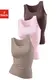 H.I.S Tanktop ohne Seitennhte, (3er-Pack), aus weicher Rippqualitt aus Baumwolle