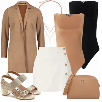 Outfit mit Grün Große Größe Betty Barclay "Toller Look für den Frühling"