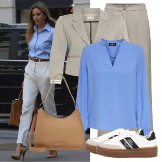 Met hak Outfit met wit/Crème Vintage Sneaker/Sneaker met gaatjesmotief/Skateschoen/Platte Sneaker/Lage Sneaker REFRESH "Lichtgewicht Outfit"